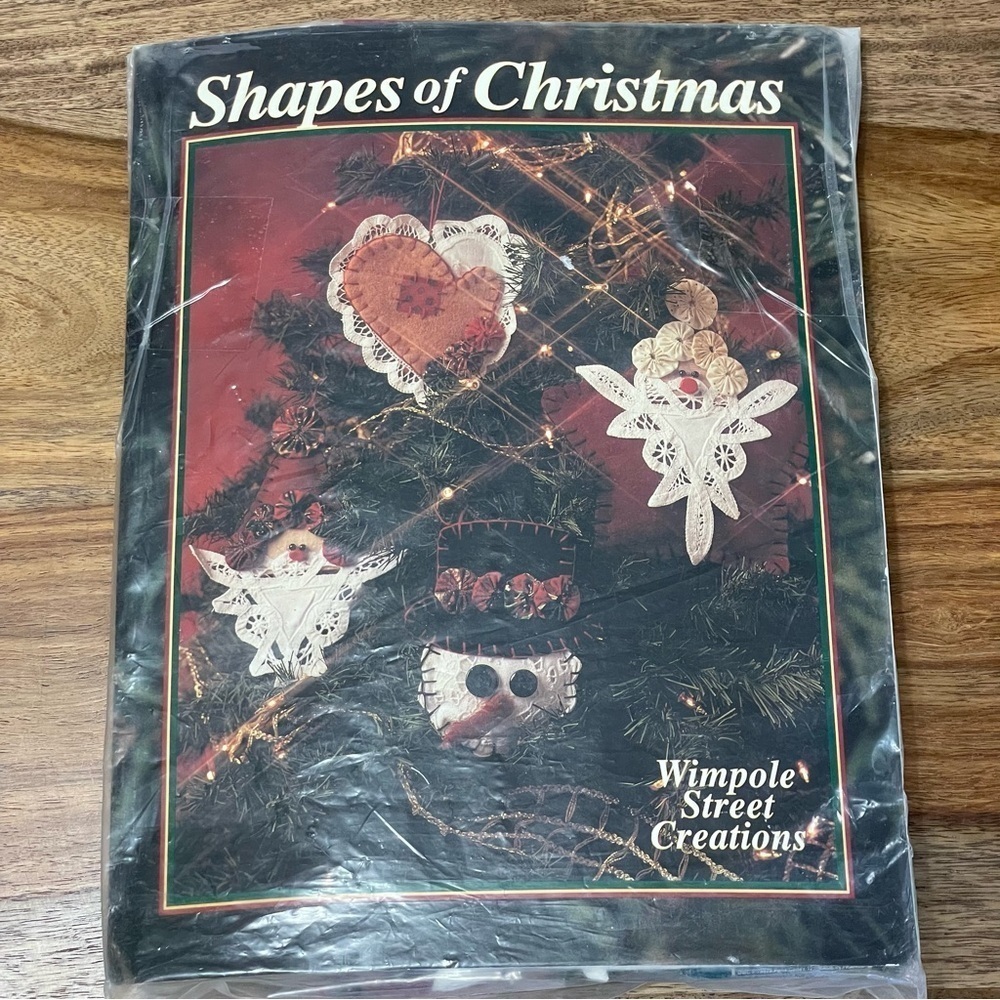 Wimpole Street Creations Shapes of Christmas Ornament Kit‎ Multi DIY Craft